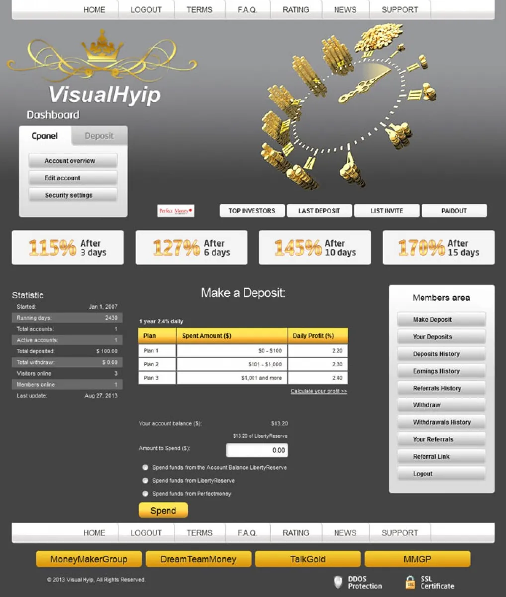 Investment Hyip Template ID - CHEAP19 demo Page 4