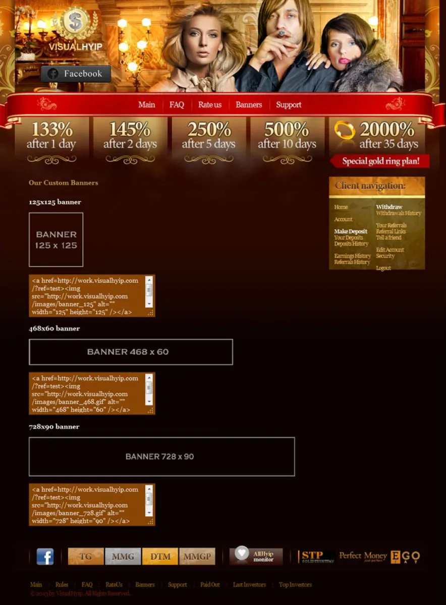 Investment Hyip Template ID - CHEAP21 demo Page 4