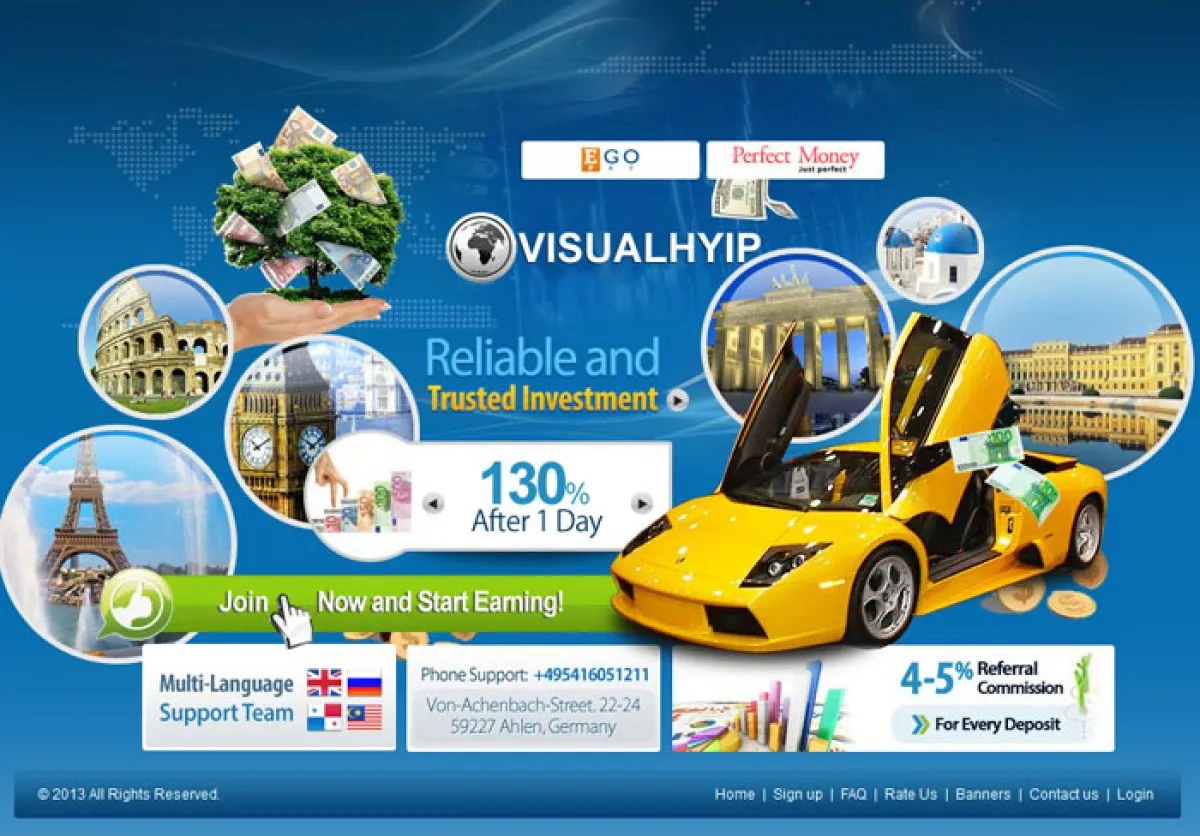 Investment Hyip Template ID - CHEAP24 Preview