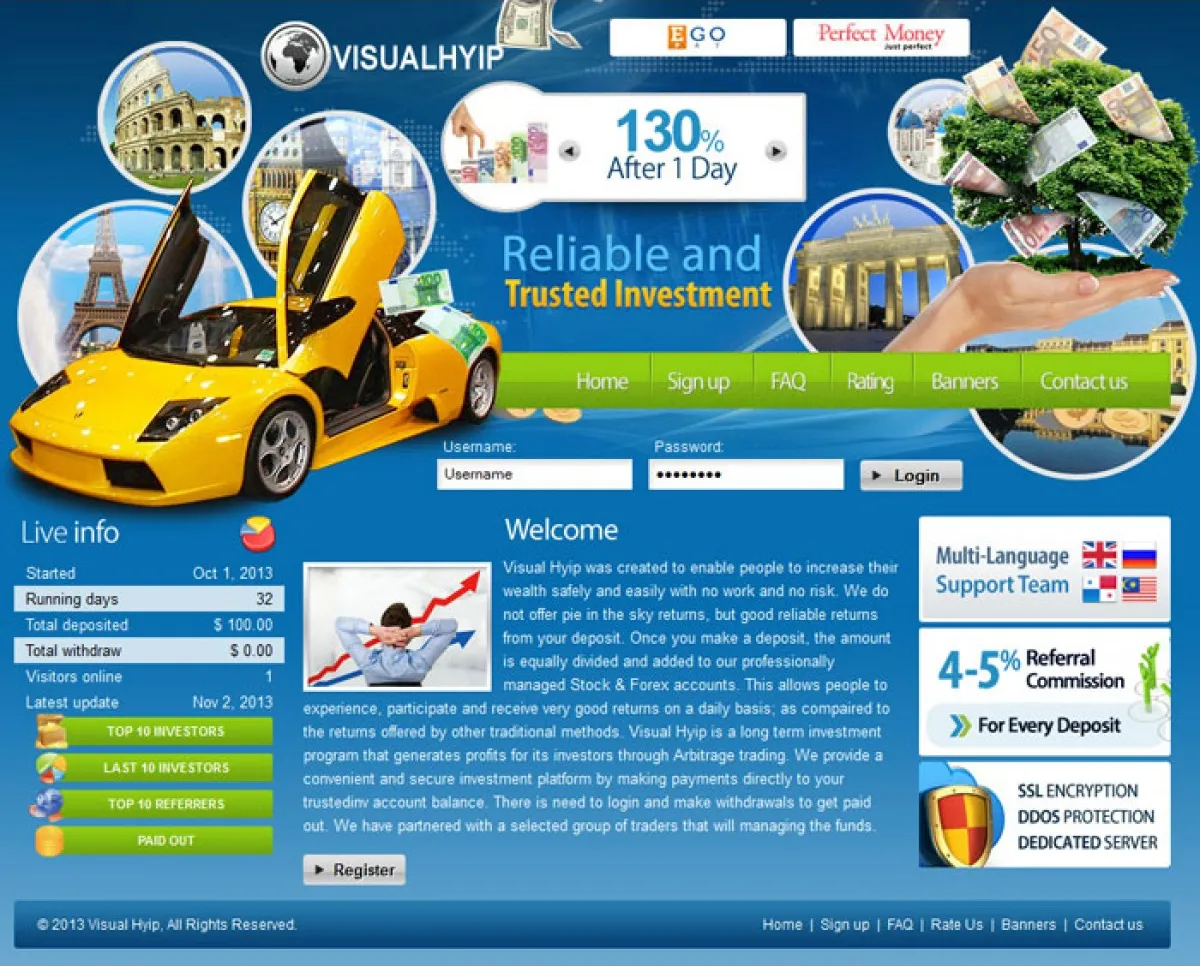 Investment Hyip Template ID - CHEAP24 demo Page 2