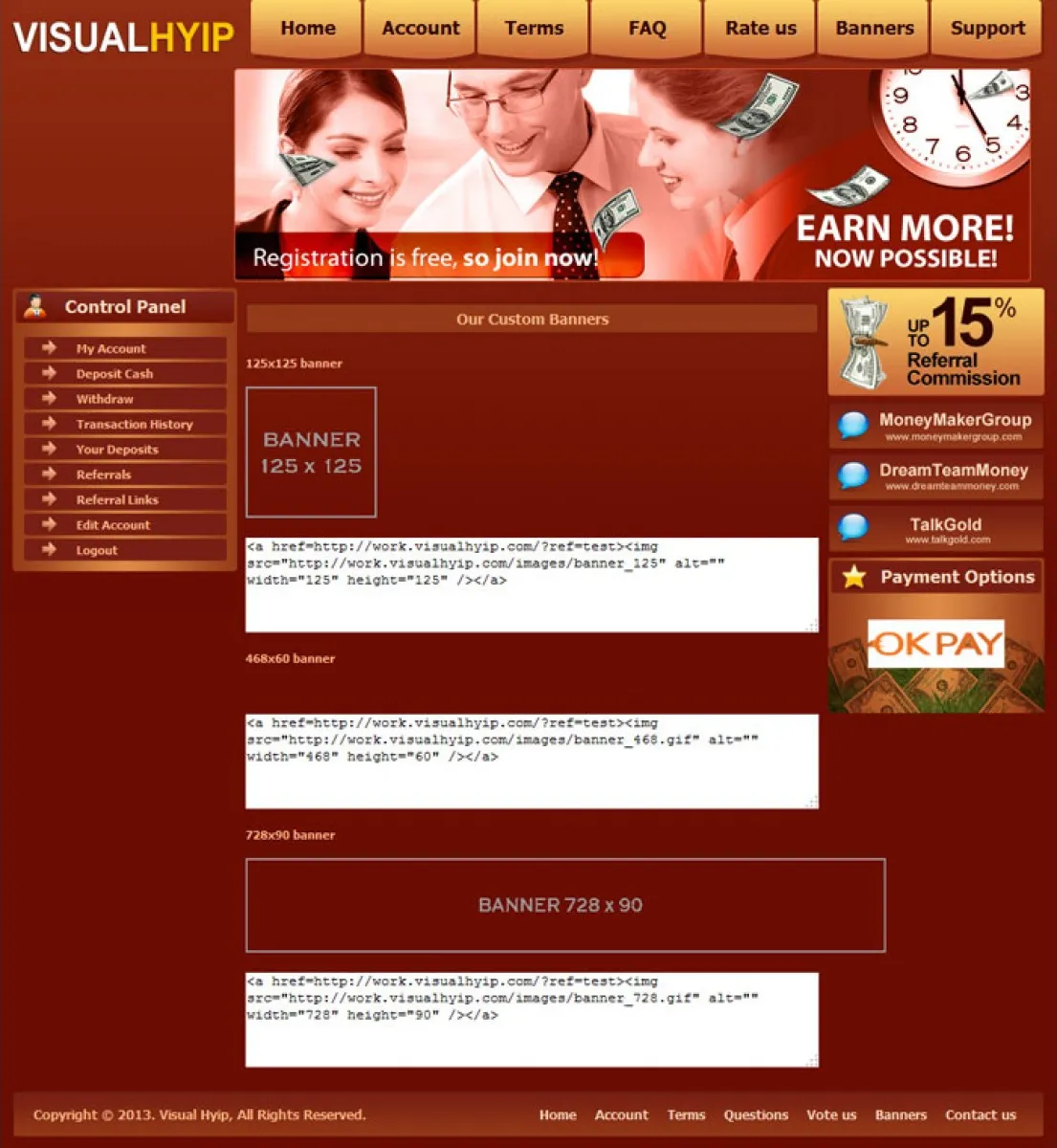 Investment Hyip Template ID - CHEAP25 demo Page 4