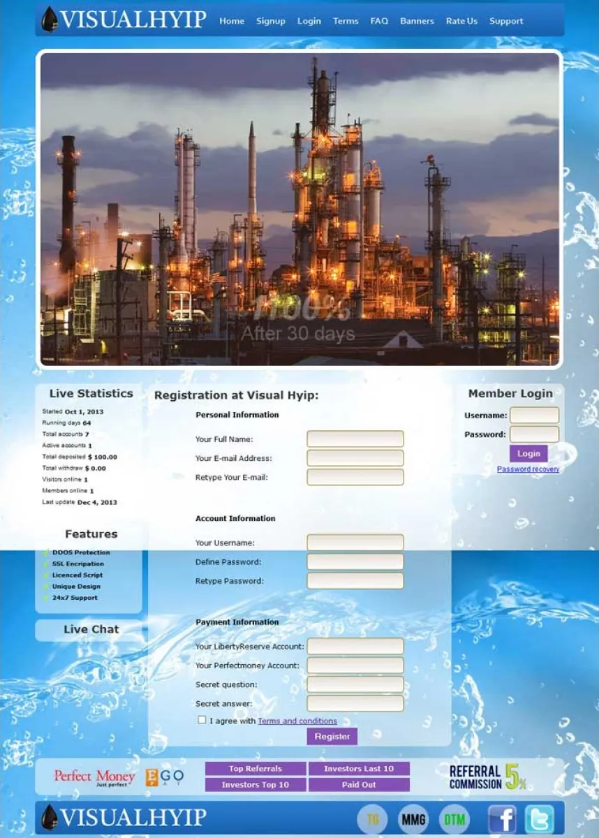 Investment Hyip Template ID - CHEAP26 demo Page 2