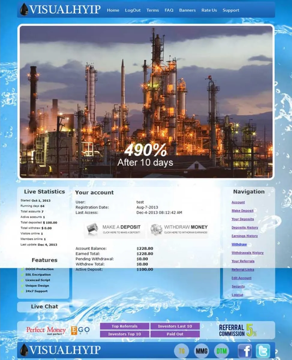 Investment Hyip Template ID - CHEAP26 demo Page 3