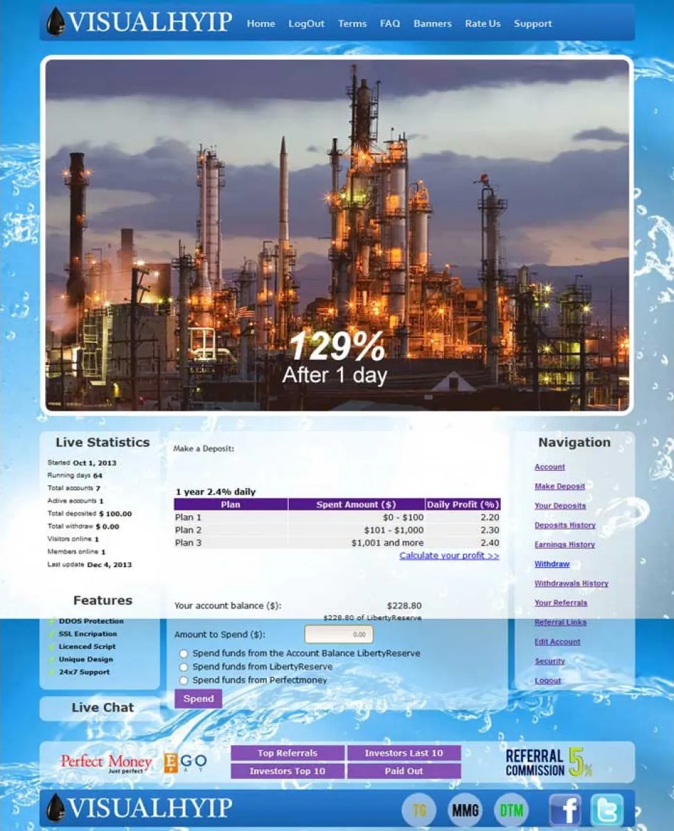 Investment Hyip Template ID - CHEAP26 demo Page 4