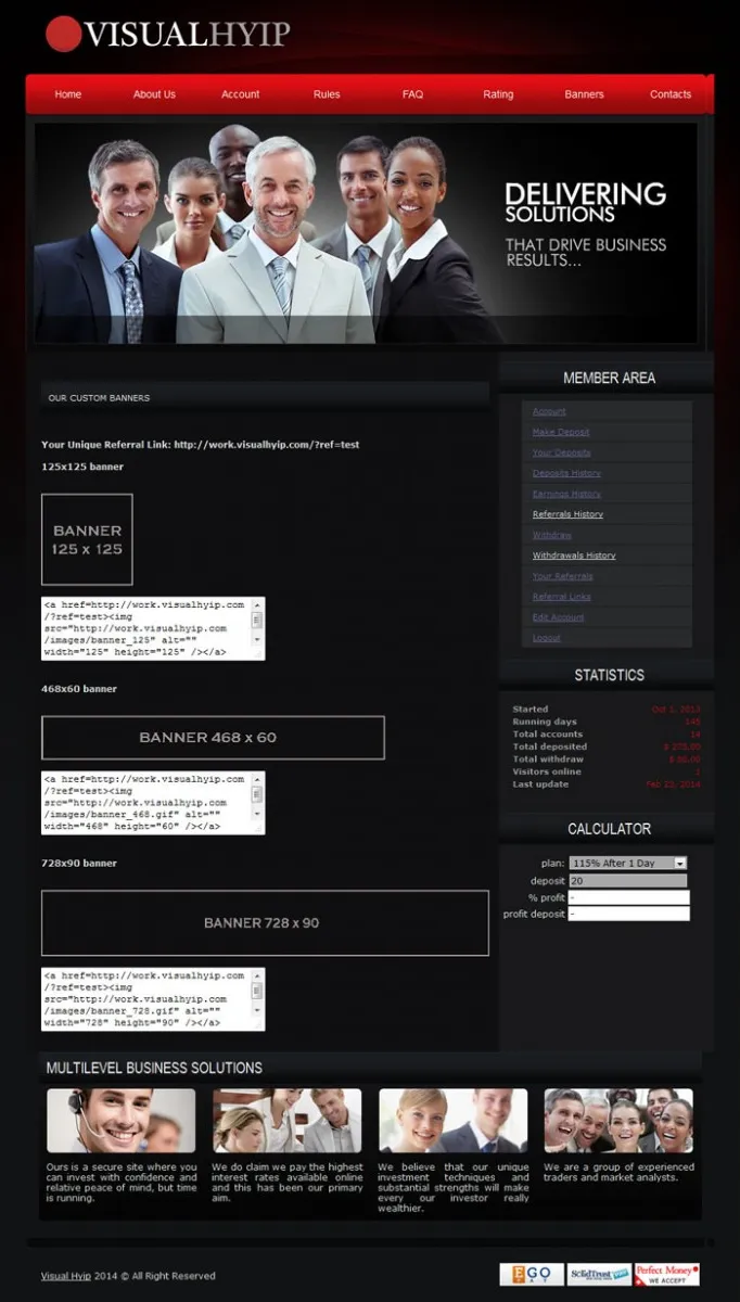 Investment Hyip Template ID - CHEAP30 demo Page 4