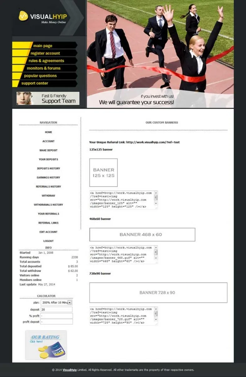 Investment Hyip Template ID - CHEAP35 demo Page 4