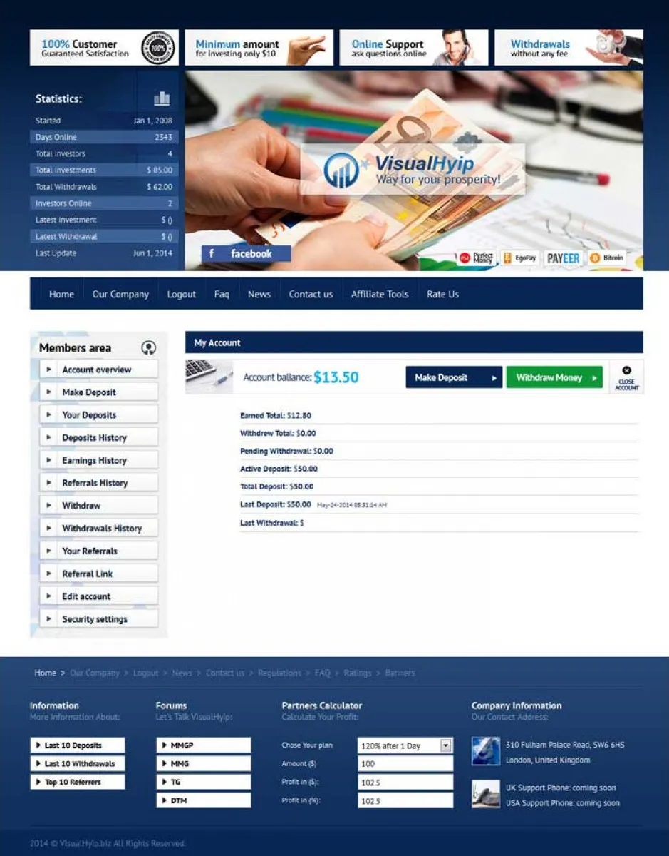 Investment Hyip Template ID - CHEAP36 demo Page 4