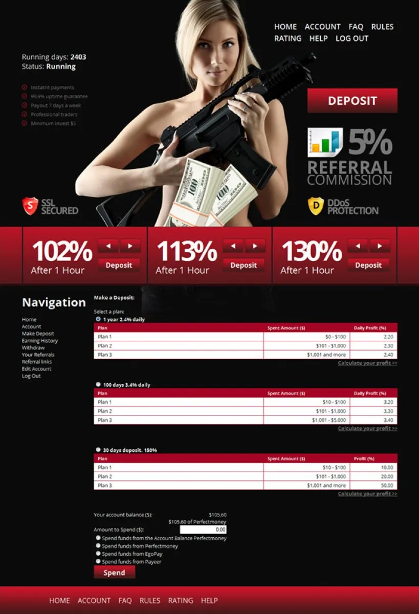 Investment Hyip Template ID - CHEAP39 demo Page 4