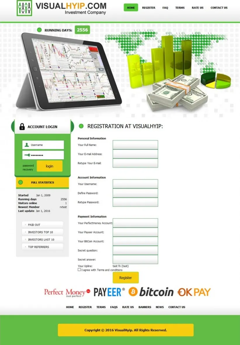 Investment Hyip Template ID - CHEAP42 demo Page 2