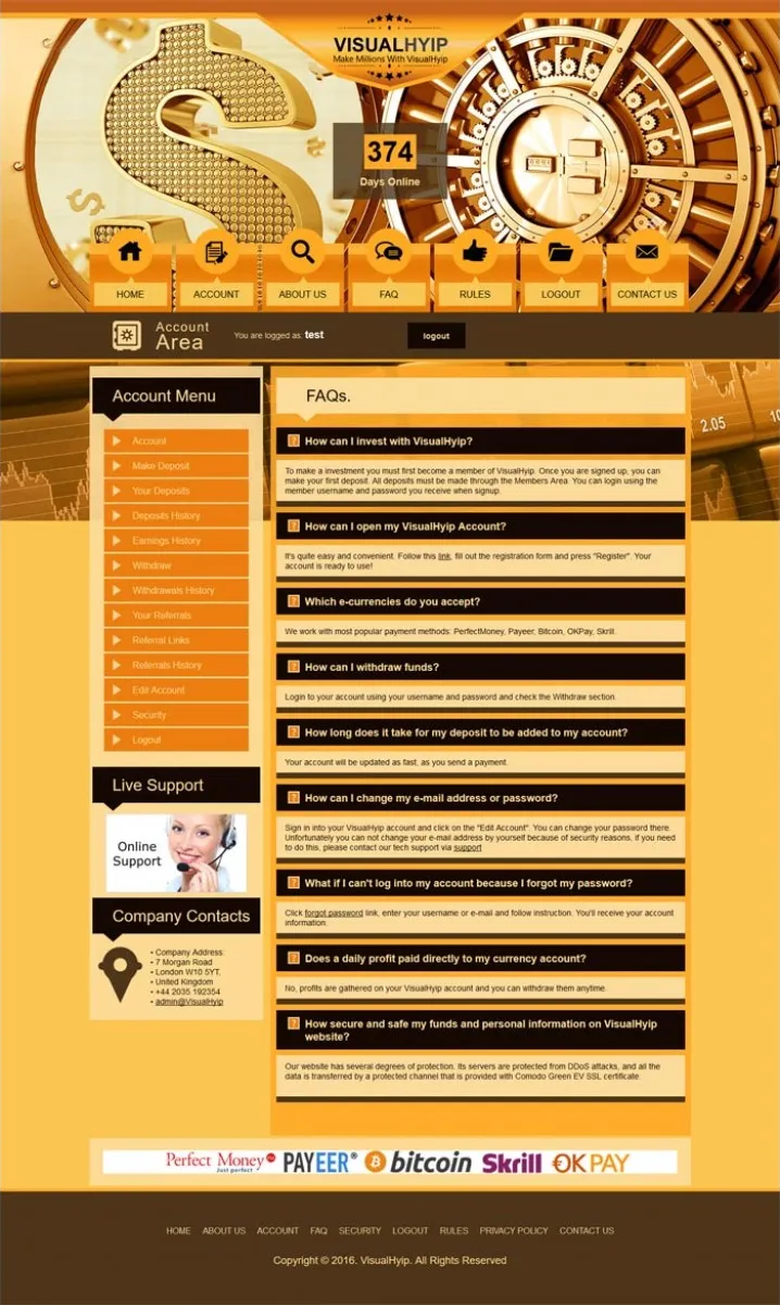 Investment Hyip Template ID - CHEAP43 demo Page 4