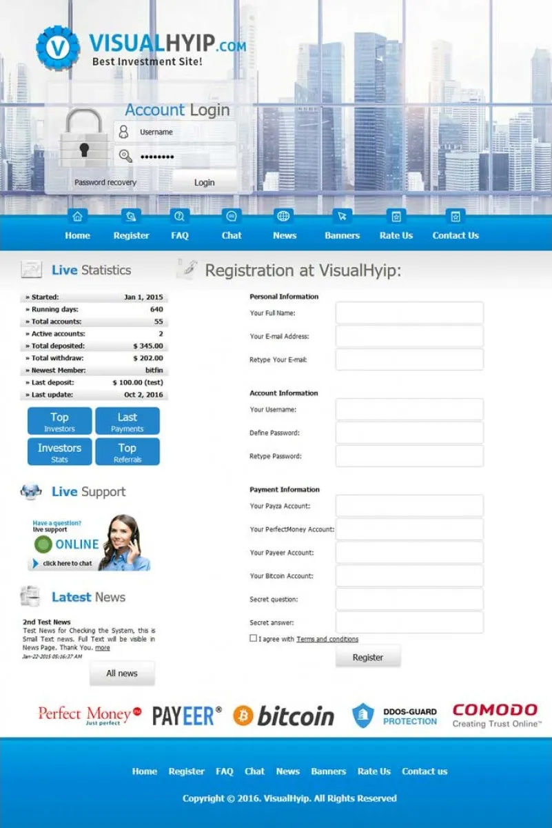 Investment Hyip Template ID - CHEAP47 demo Page 2