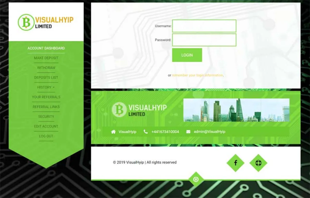 Investment Hyip Template ID - CHEAP50 demo Page 2