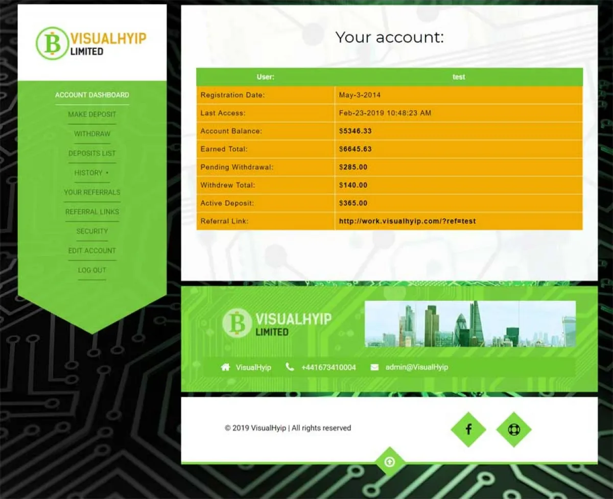 Investment Hyip Template ID - CHEAP50 demo Page 3