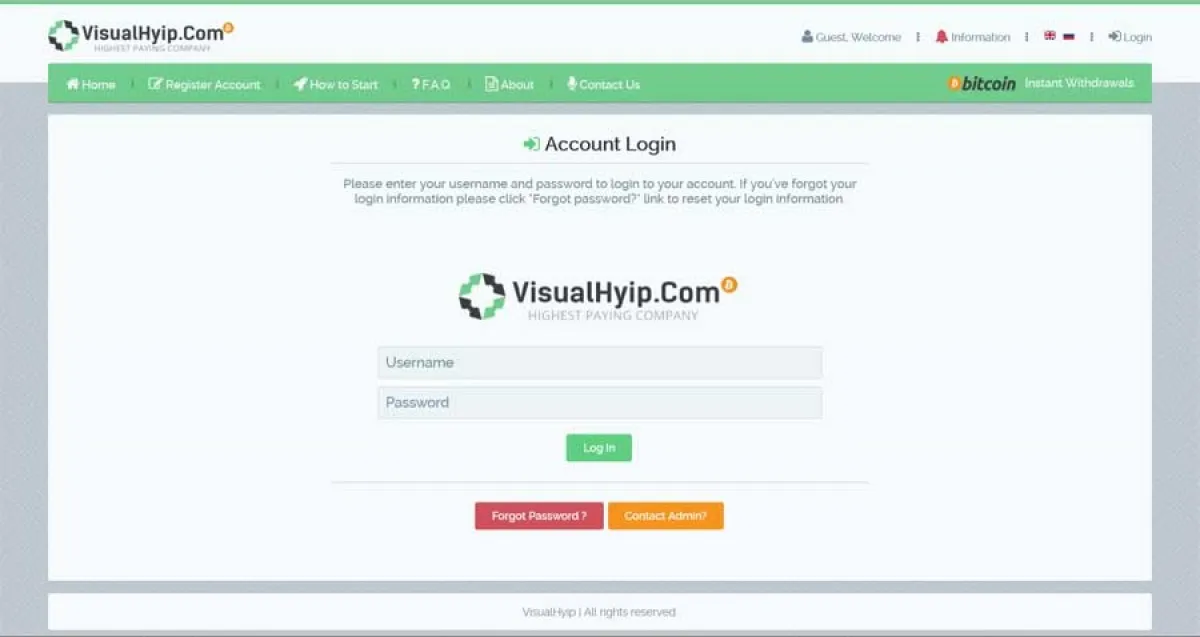 Investment Hyip Template ID - CHEAP54 demo Page 2