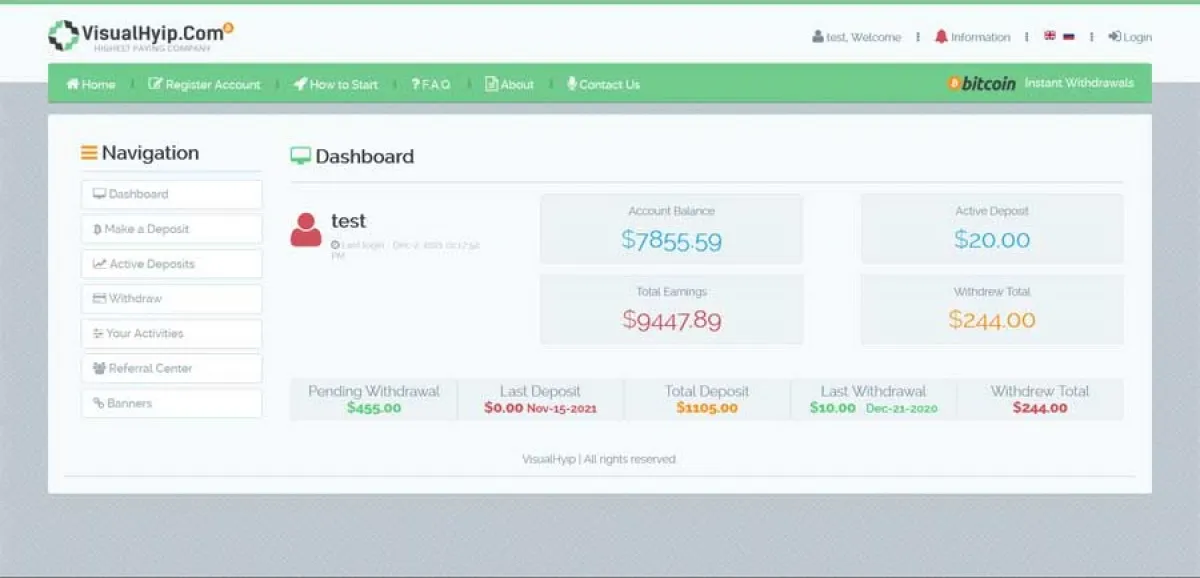 Investment Hyip Template ID - CHEAP54 demo Page 3