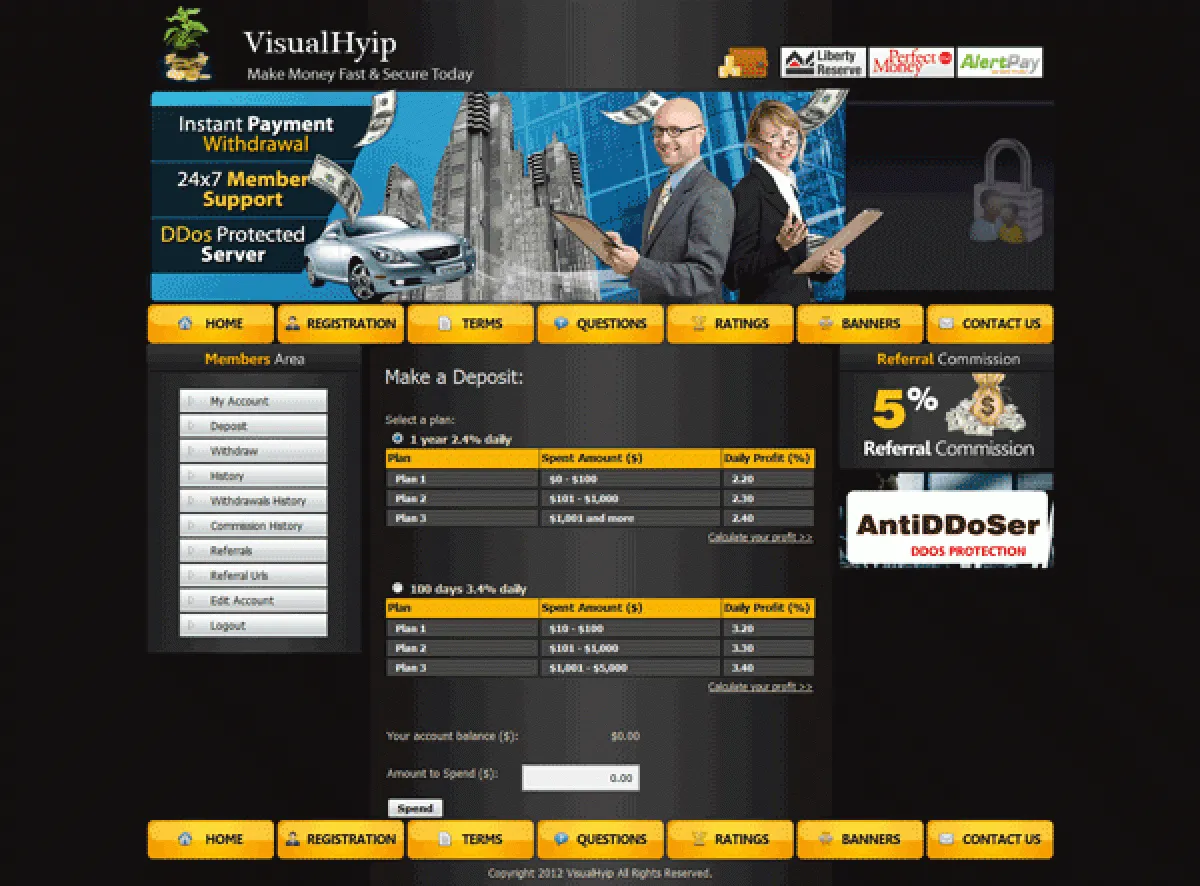 Investment Hyip Template ID - CHEAP7 demo Page 3
