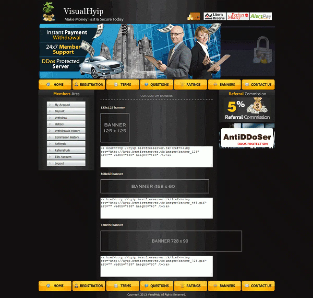 Investment Hyip Template ID - CHEAP7 demo Page 4