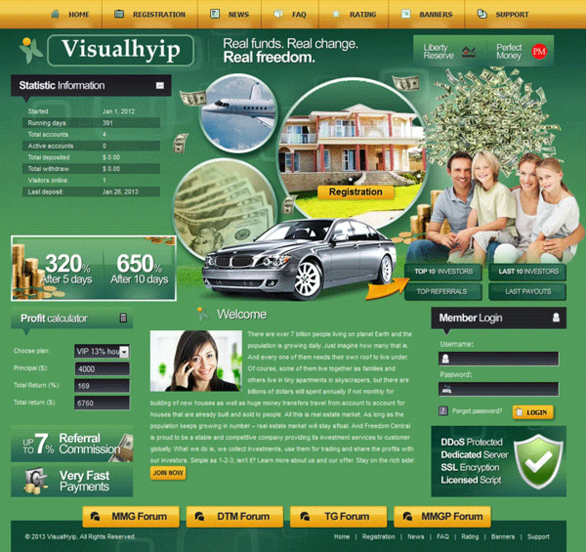 Investment Hyip Template ID - CHEAP8 demo Page 2