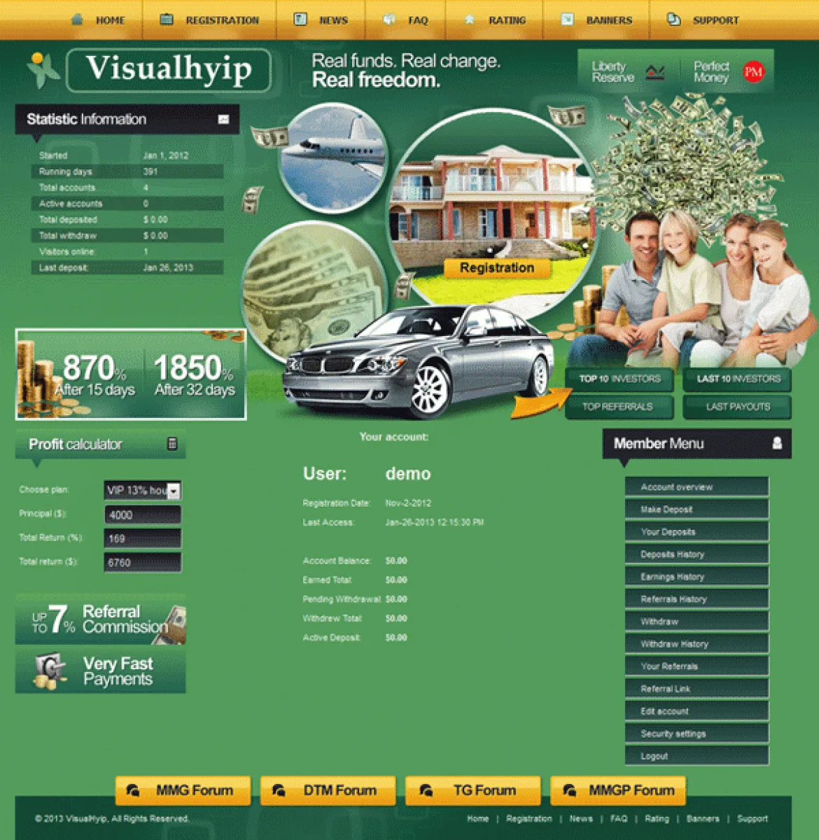 Investment Hyip Template ID - CHEAP8 demo Page 3