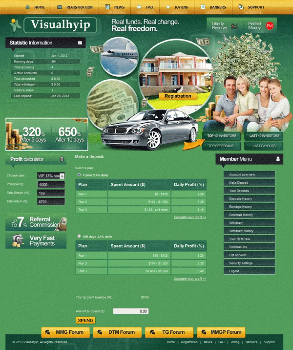 Investment Hyip Template ID - CHEAP8 demo Page 4