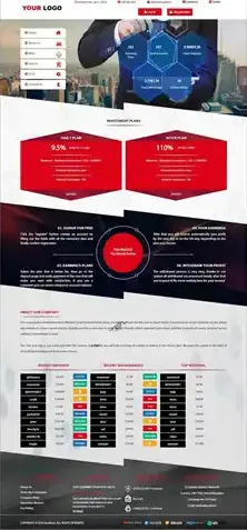 Investment Hyip Template ID - HYIP517 demo Page 1