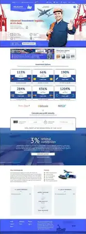 Investment Hyip Template ID - HYIP529 Preview