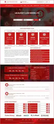 Investment Hyip Template ID - HYIP541 Preview