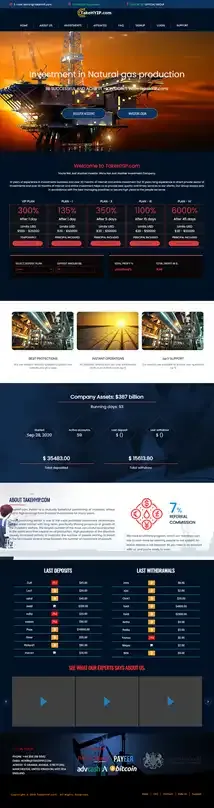 Investment Hyip Template ID - HYIP632 demo Page 1