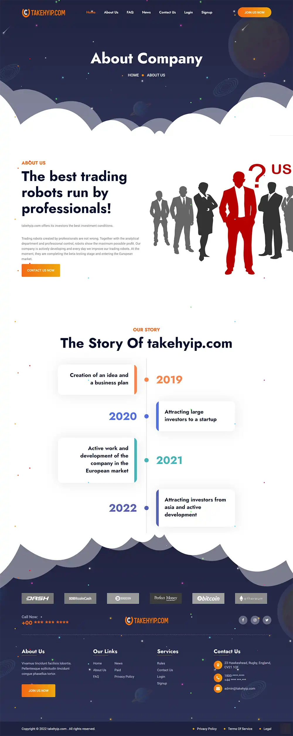 Investment Hyip Template ID - HYIP701 demo Page 2