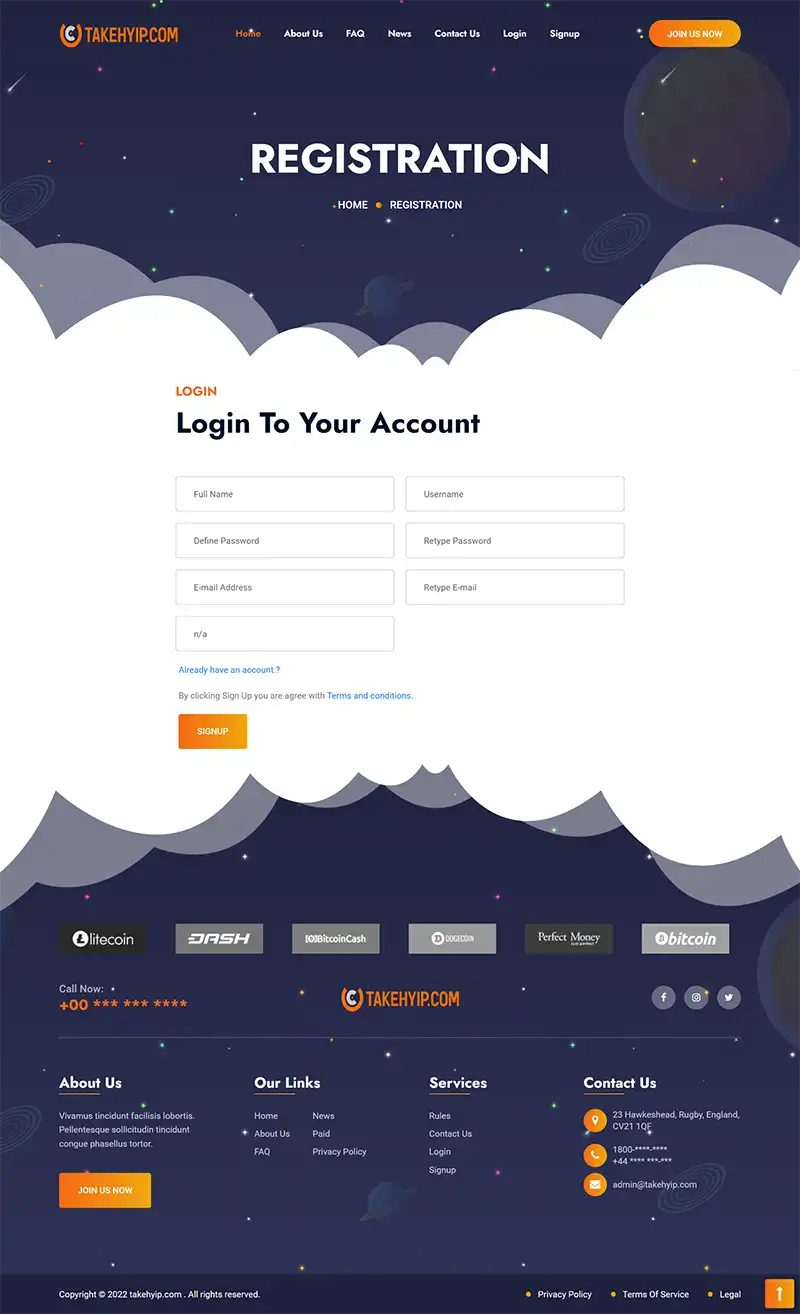 Investment Hyip Template ID - HYIP701 demo Page 4