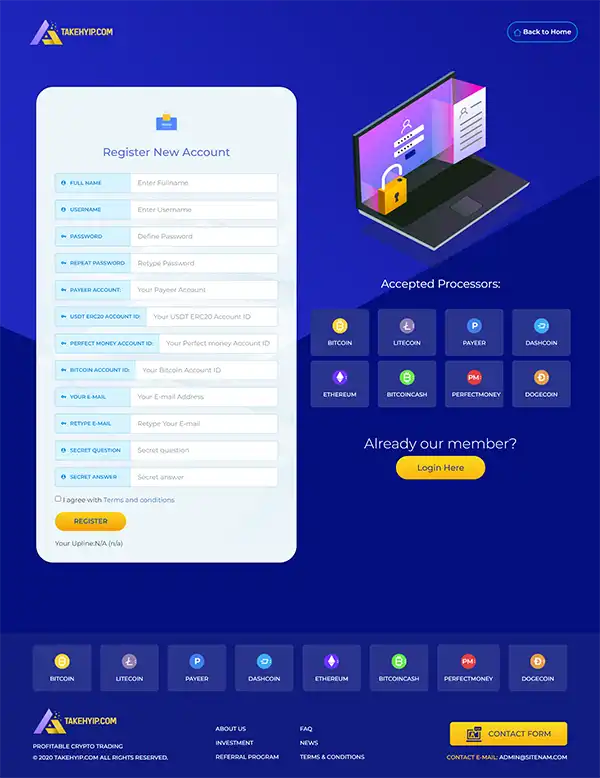 Investment Hyip Template ID - HYIP712 demo Page 4