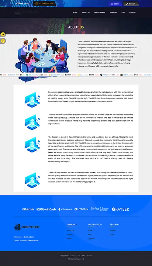 Investment Hyip Template ID - HYIP713 demo Page 2