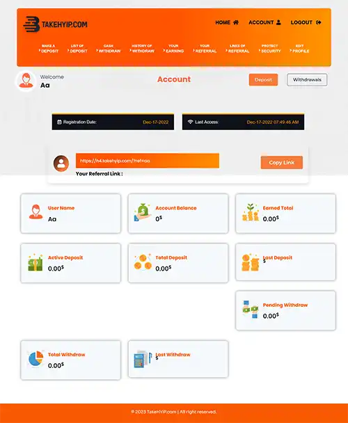Investment Hyip Template ID - HYIP715 demo Page 5