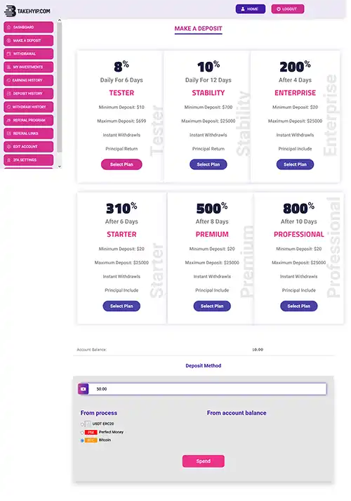 Investment Hyip Template ID - HYIP716 demo Page 6