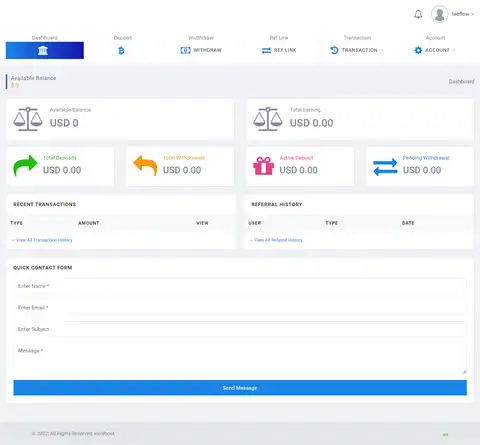 Investment Hyip Template ID - HYIP722 demo Page 5
