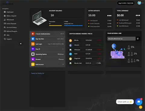 Investment Hyip Template ID - HYIP731 demo Page 5