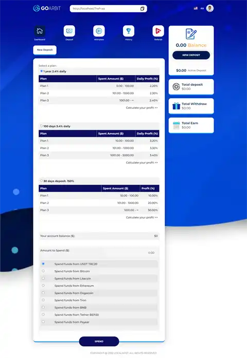 Investment Hyip Template ID - HYIP733 demo Page 6