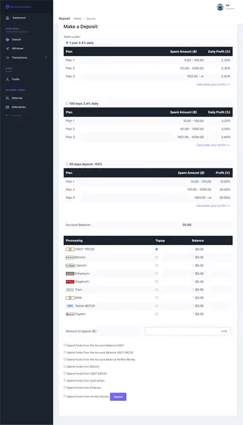 Investment Hyip Template ID - HYIP736 demo Page 6