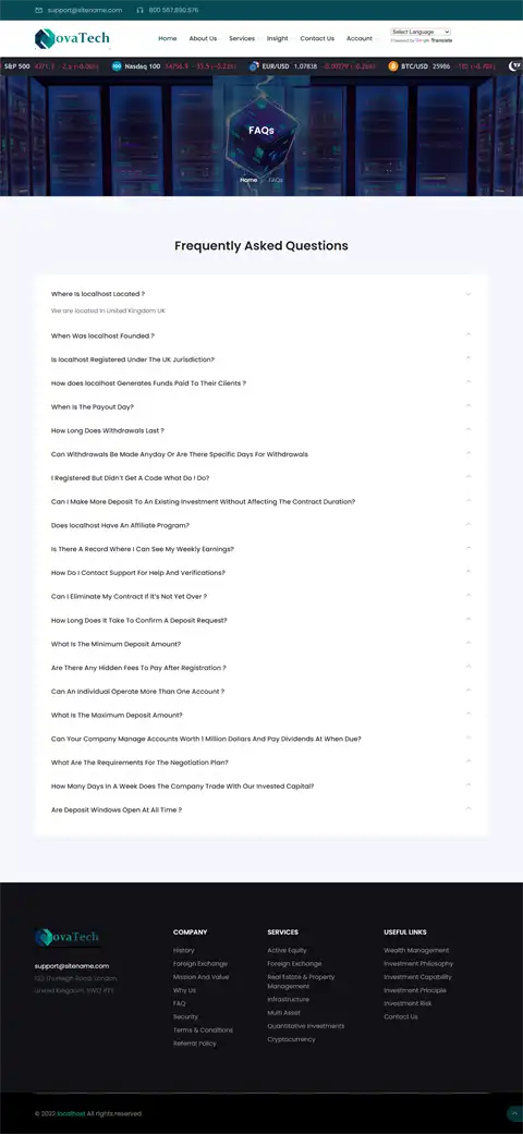 Investment Hyip Template ID - HYIP738 demo Page 3