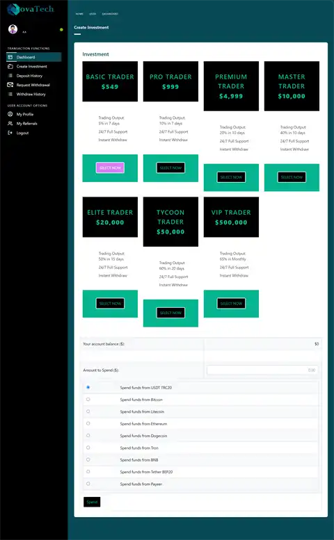 Investment Hyip Template ID - HYIP738 demo Page 6