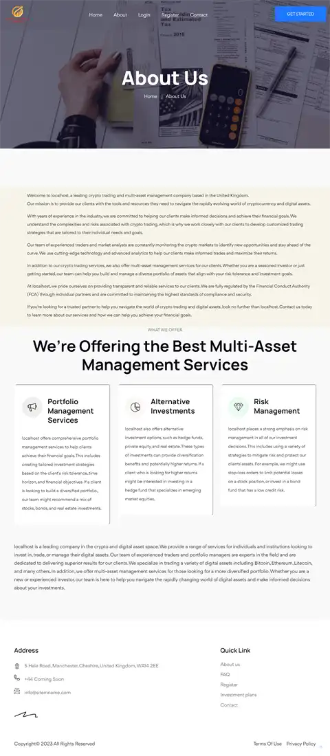 Investment Hyip Template ID - HYIP746 demo Page 2