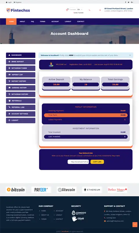 Investment Hyip Template ID - HYIP747 demo Page 5