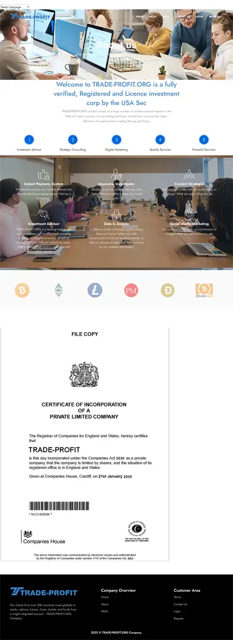 Investment Hyip Template ID - HYIP751 demo Page 2