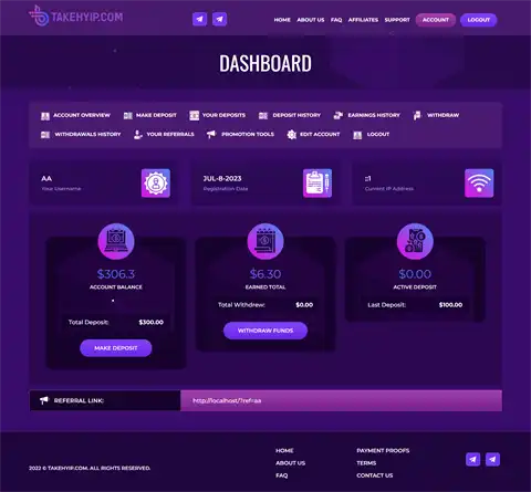 Investment Hyip Template ID - HYIP758 demo Page 5