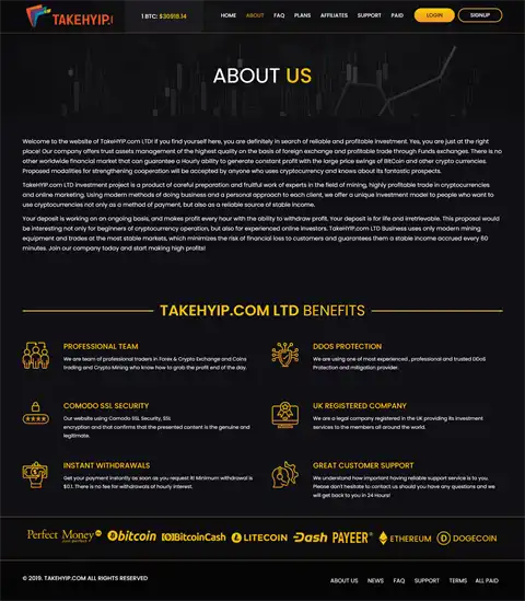 Investment Hyip Template ID - HYIP761 demo Page 2