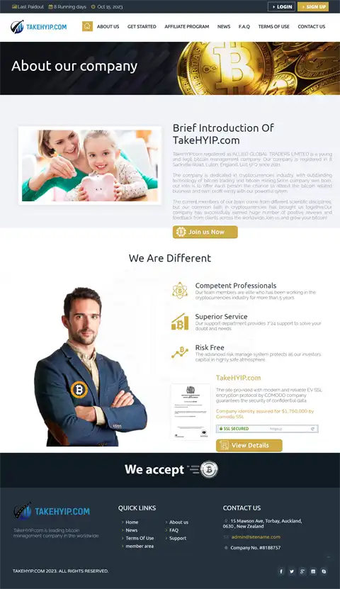 Investment Hyip Template ID - HYIP762 demo Page 2