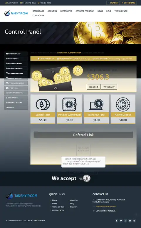 Investment Hyip Template ID - HYIP762 demo Page 5