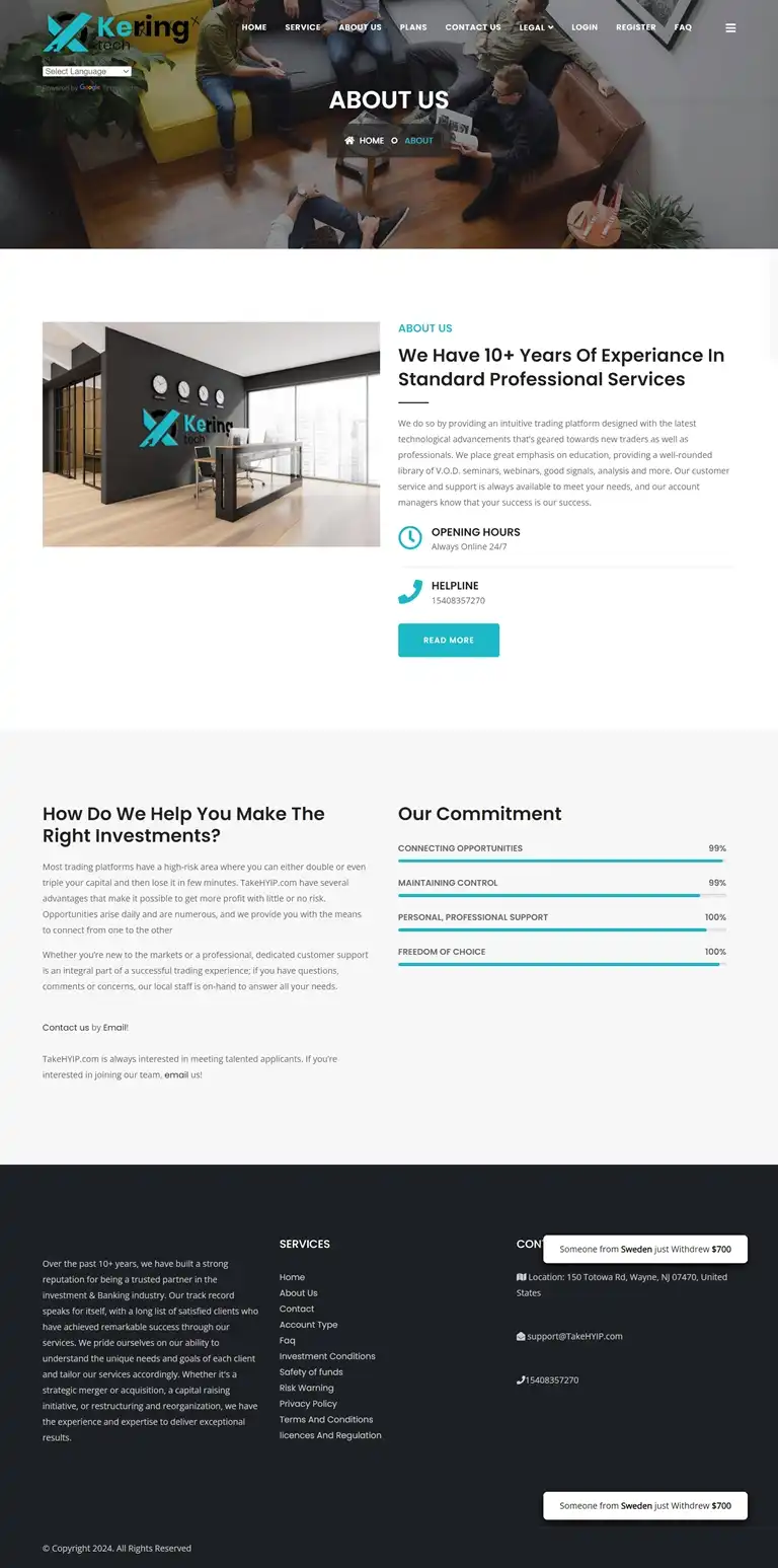 Investment Hyip Template ID - HYIP765 demo Page 2