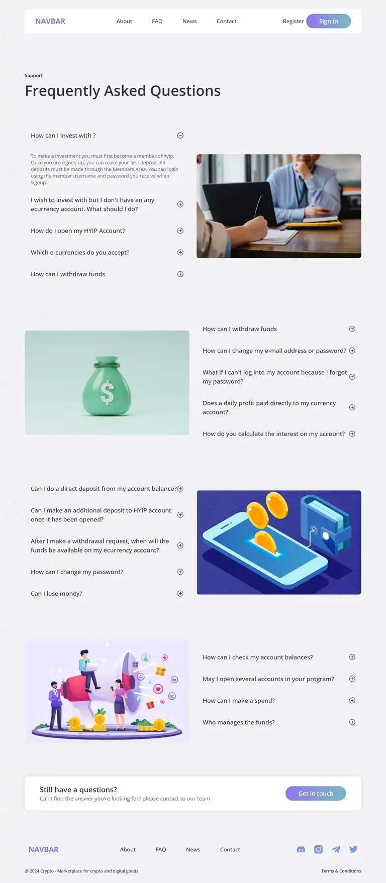 Investment Hyip Template ID - HYIP766 demo Page 3