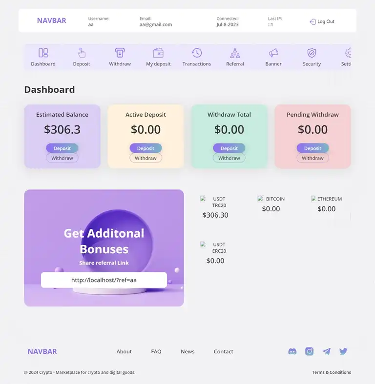 Investment Hyip Template ID - HYIP766 demo Page 5